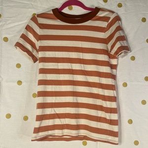 STRIPED MADEWELL T SHIRT